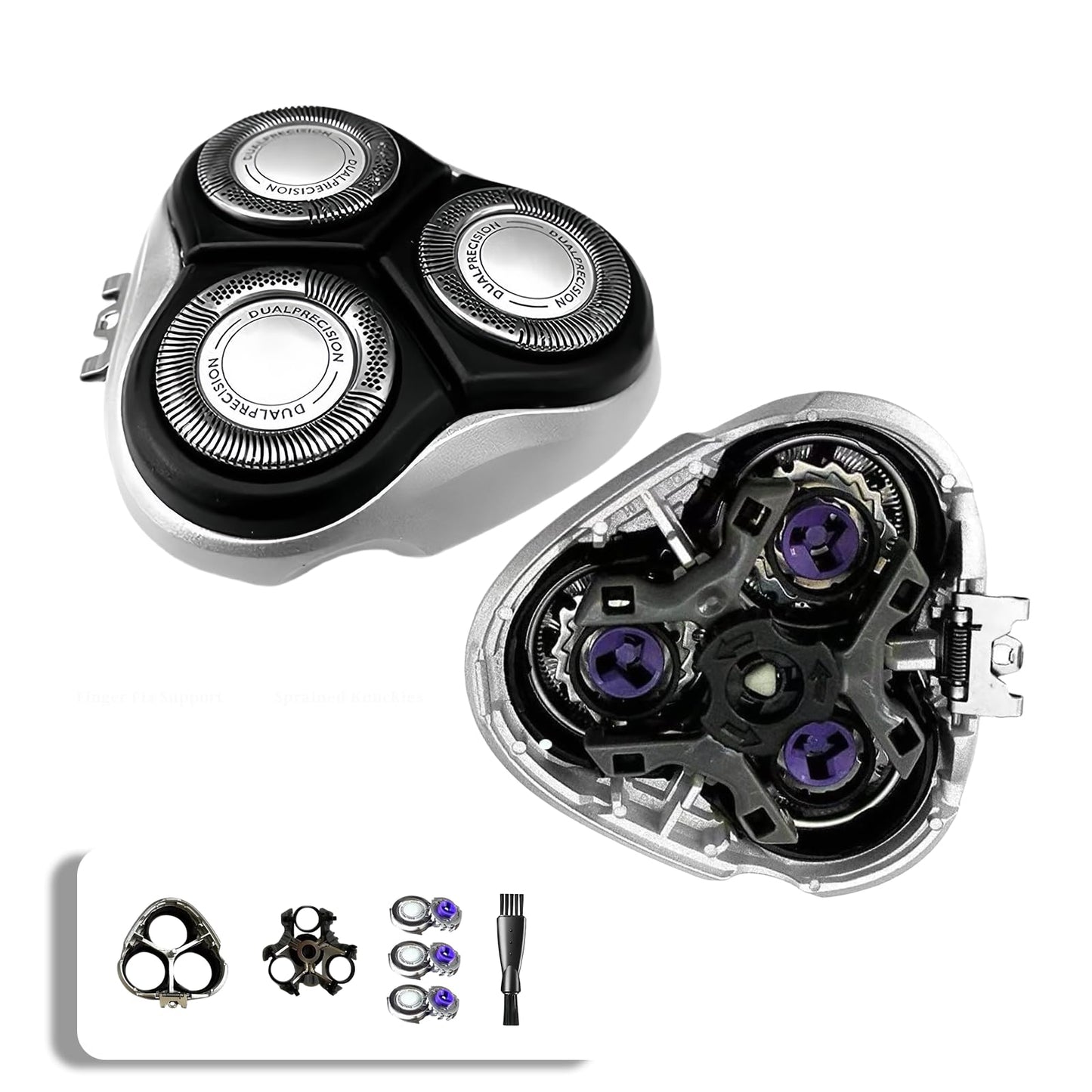 HQ8 Replacement Shaver Head for Phi-lips Shavers - Compatible with AT830, AT880, PT920 Models (Includes AT875, HQ8200 & More)