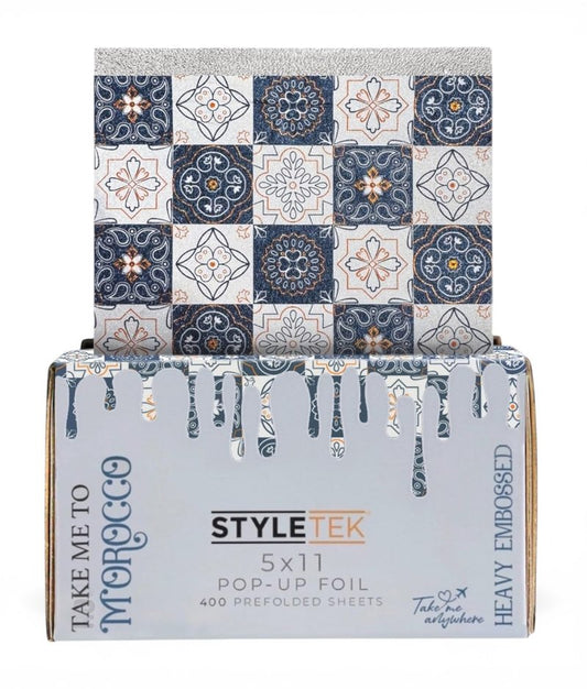 5x11 Pop Up Foil, MOROCCO EDITION, 400 Sheets Per Box, Heavy Emboss, Luxury Salon Foil