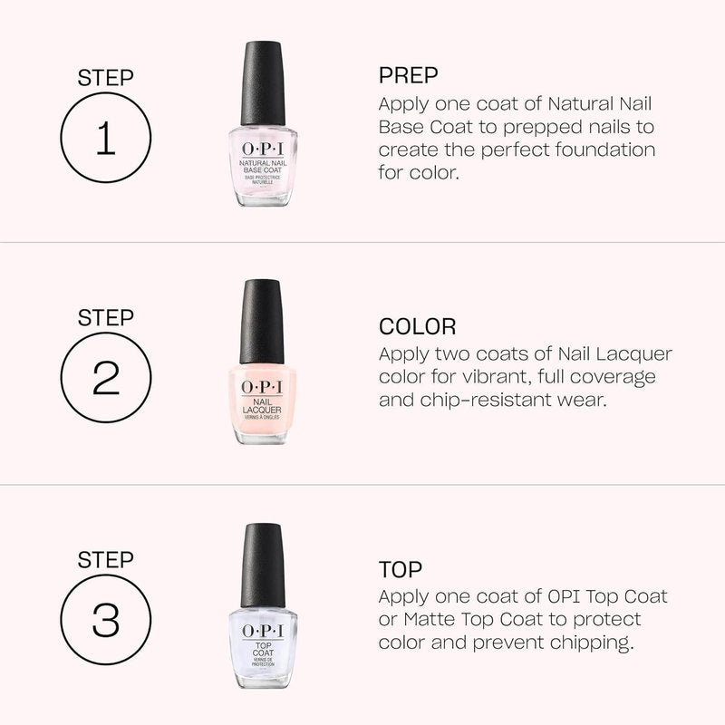 OPI Nail Lacquer | Chip Resistant Nail Polish - Fast Drying Crème, Shimmer & Glitter | Trip to the Brite Side | Summer 2026