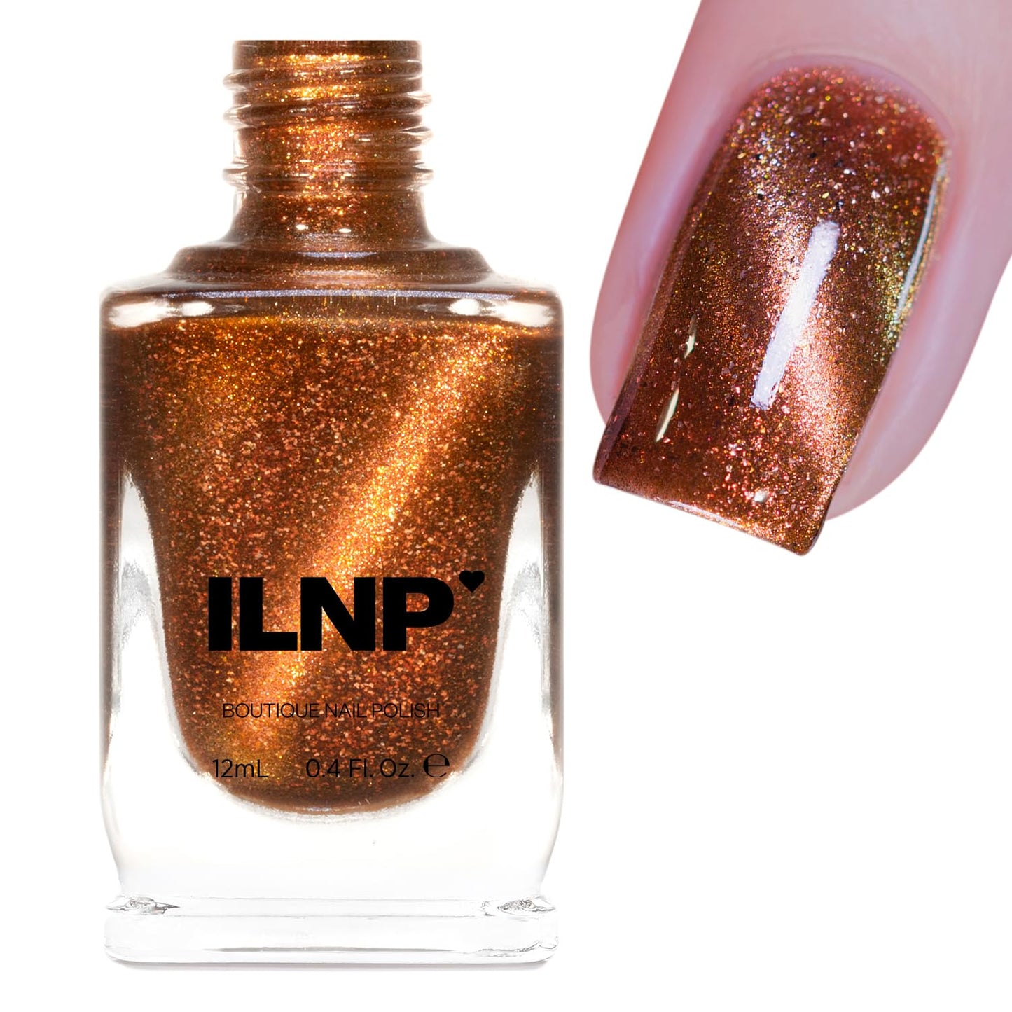 Cherry Luxe Nail Polish - Rich Red Holographic Finish | Long-Lasting & Vibrant Color