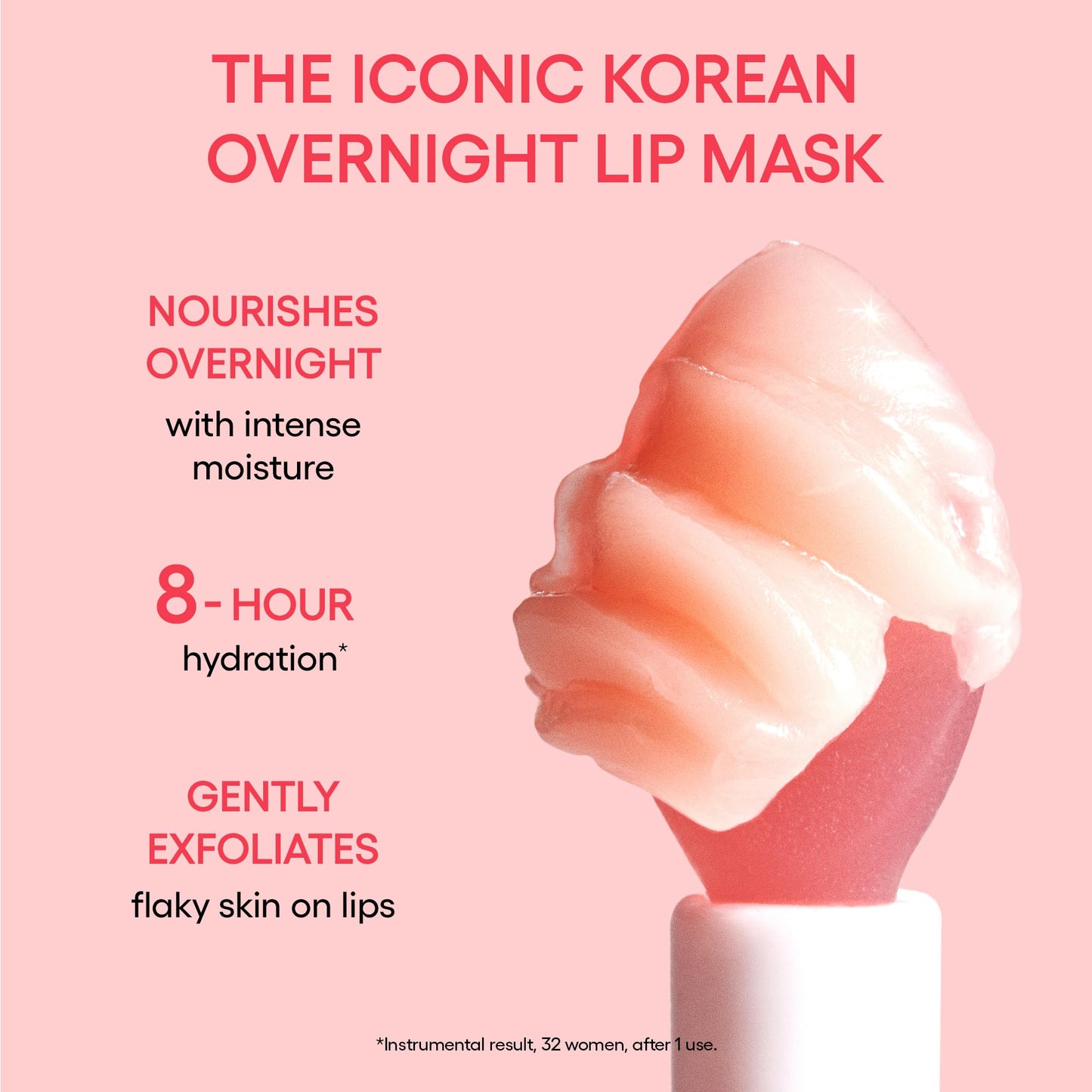 LANEIGE Lip Sleeping Mask: Hydrating & Nourishing Korean Overnight Lip Treatment Mask with Shea Butter, Vitamin C & Murumuru, Antioxidants For Flaky, Dry Lips | Korean Skin Care Vanilla