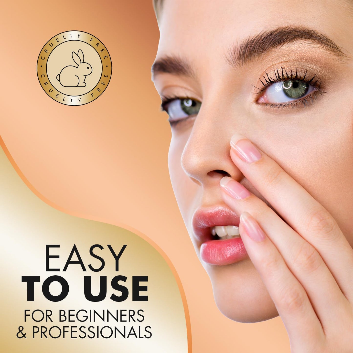 Eyebrow Lamination Kit, At-Home Brow Lift Kit for Beginner/Professional, Includes Instructions, Lasts 6-8 Weeks, 15 Applications, Safe & Effective - ABK1