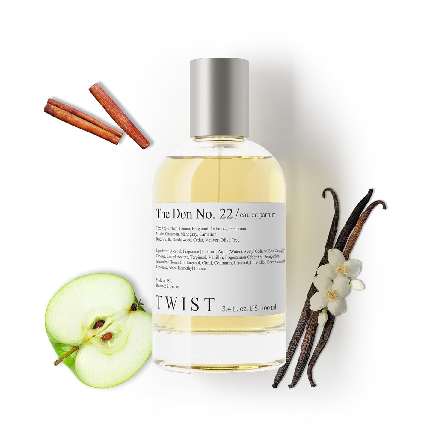 Eau De Parfum Inspired by Burberry Her - Long-Lasting Strawberry & Vanilla Fragrance Spray | 100 ml | Vegan & Clean Ingredients