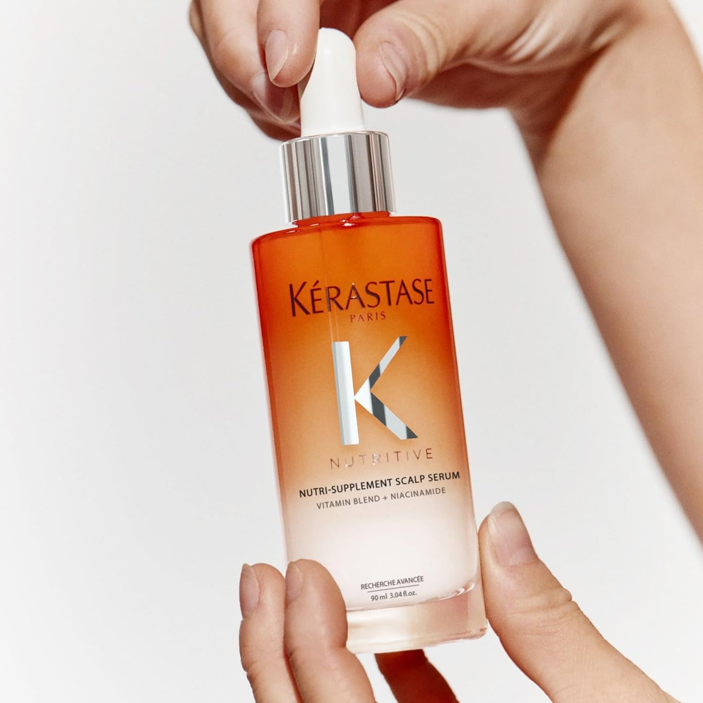 Kerastase Nutritive Hydrating Scalp Serum - Moisturizing Niacinamide Formula for Dry Hair | 90 ml