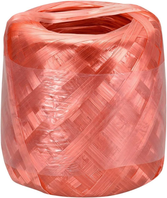 Polyester Nylon Twine Rope - 250m Length for Packing, Gardening & Crafts | Red, Pack of 1
