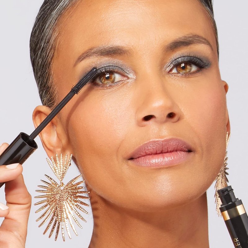 Laura Geller Kajal Longwear Mascara - Volumizing & Lengthening Black Formula | Smudge-Proof, Flake-Proof
