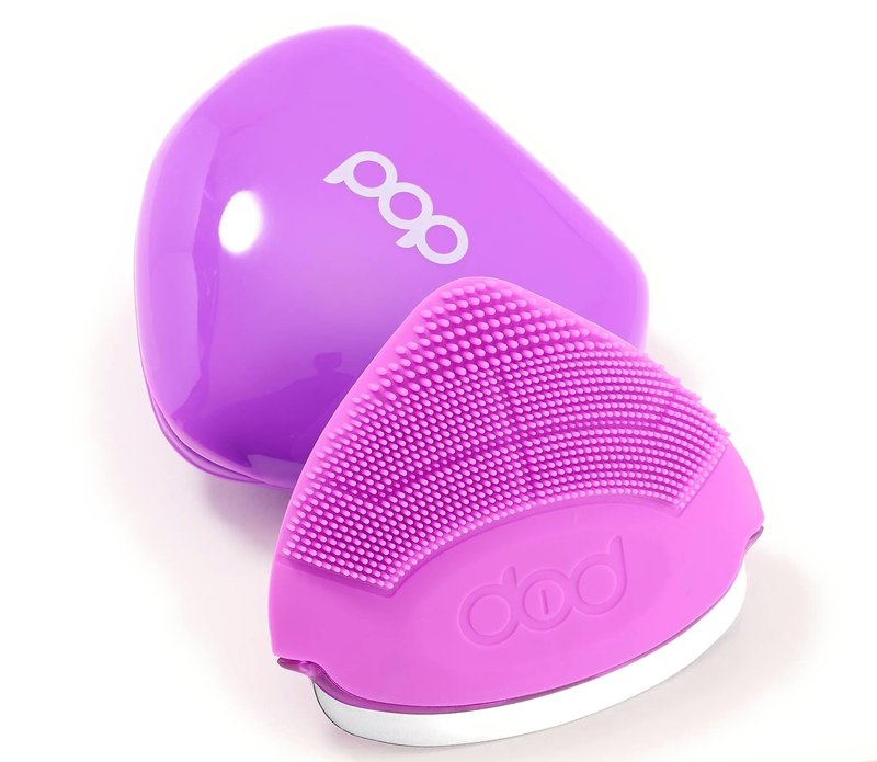Pop Sonic Strawberry 3 in 1 Skin Exfoliating Cleanser Clean Massage Exfoliate (Purple)
