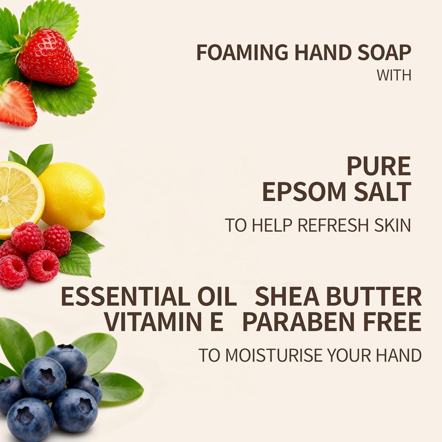 Gentle Foaming Hand Soap Set - 5 Assorted Liquid Soaps (10.8 fl. oz Each) | Perfect Gift for Women & Mother's Day