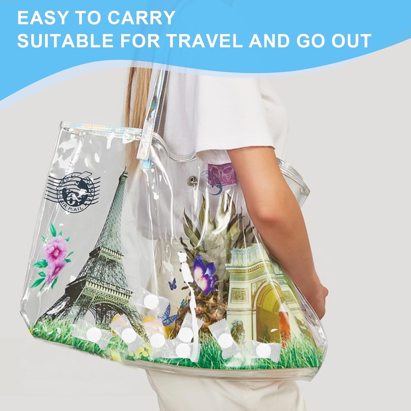 Compressed Towels - 200 PCS Disposable Portable Hand Towels for Travel | Camping & Home Use