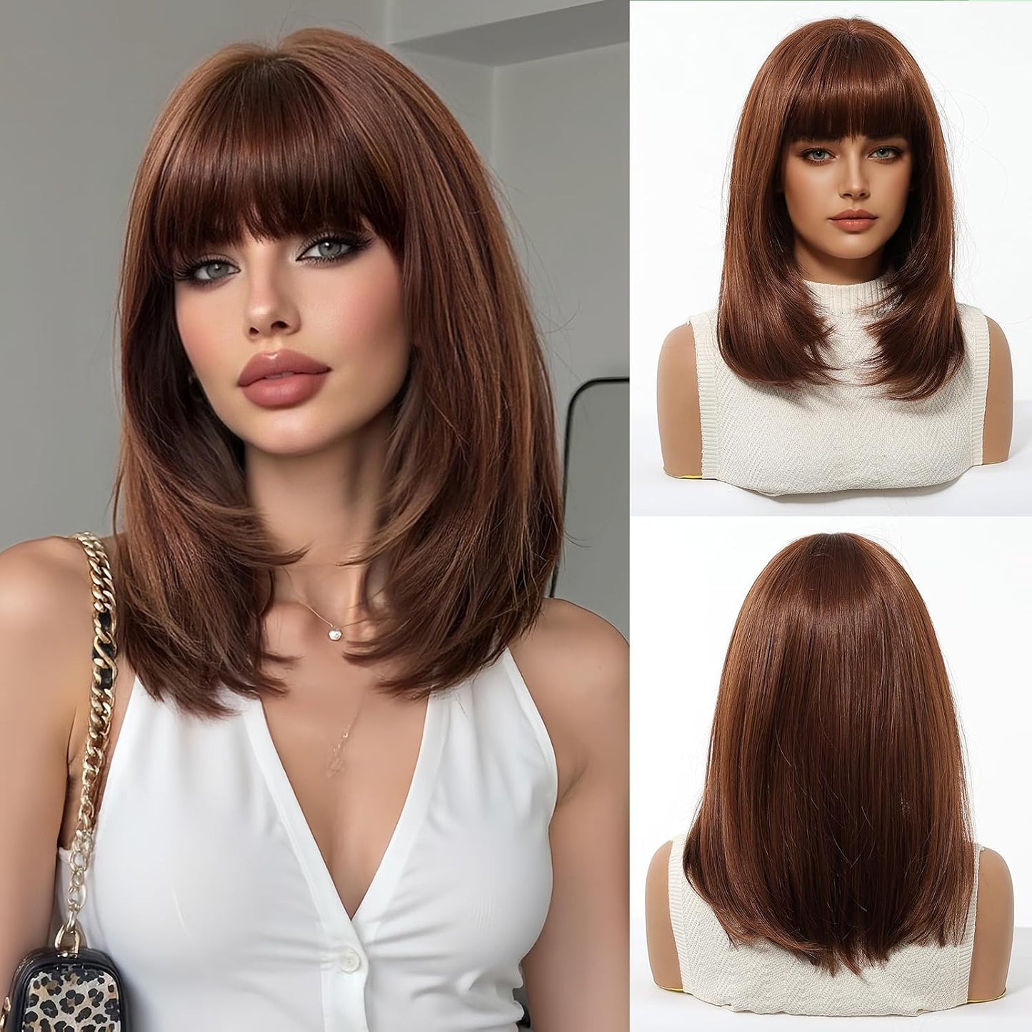 Long Blonde Wig - Natural Looking Heat Resistant Synthetic Hair | Perfect for Daily Wear & Parties