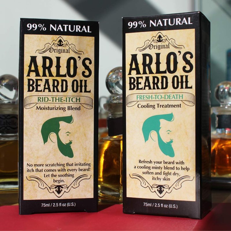 Arlo`s Beard Oil 2.5 ounce (Vitamin E) (2 PACK)