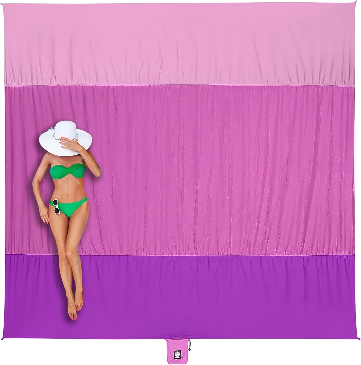 Beach Blanket - Sandproof Waterproof Extra Large Mat | Quick Drying for Vacation, Picnic & Camping