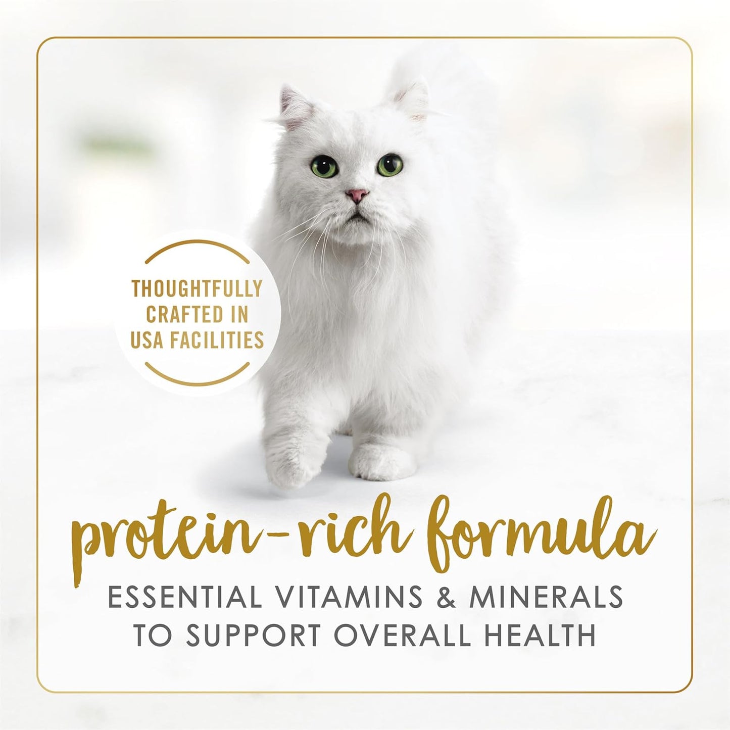 Fancy Feast Wet Cat Food Variety Pack - Grain Free Poultry & Beef Pate - 30 Cans, 3 oz Each