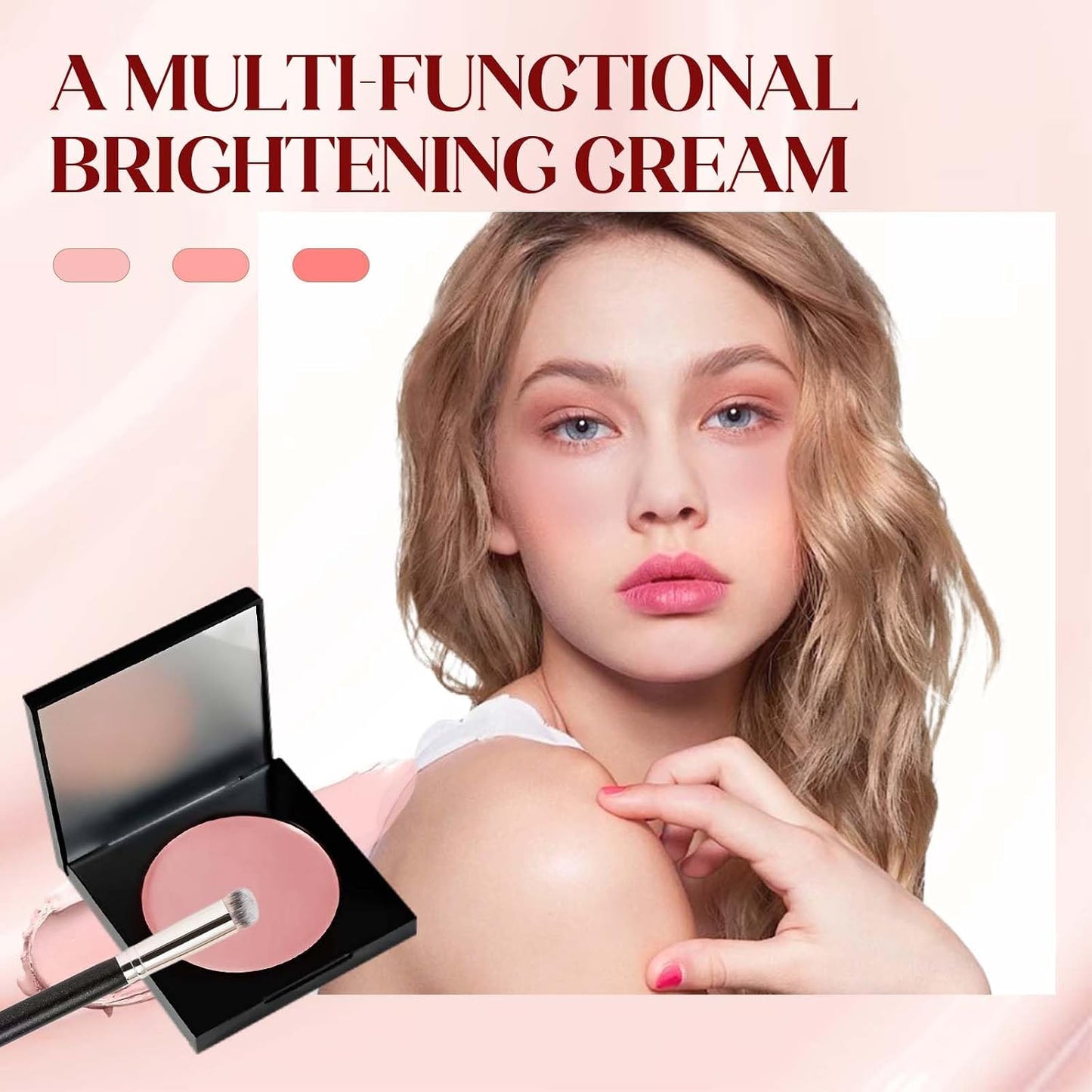 Under Eye Brightener Concealer - Hydrating Dark Circle Concealer for Women | Moisturizing Waterproof Formula (1 Pc)