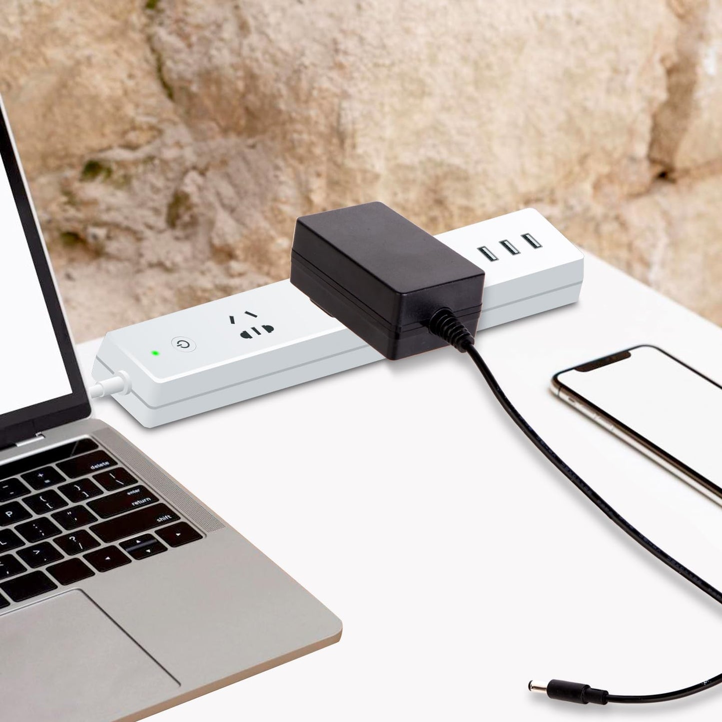 16.8V 1A Charger for Massage Guns AC DC Adapter Power Supply 16.8Volts 0.8A 0.5A 0.1A, with 8 Tips DC Plug Power Cord for 16.8Volt 1000mA 900mA 800mA 300mA 100mA Equipment Replacement