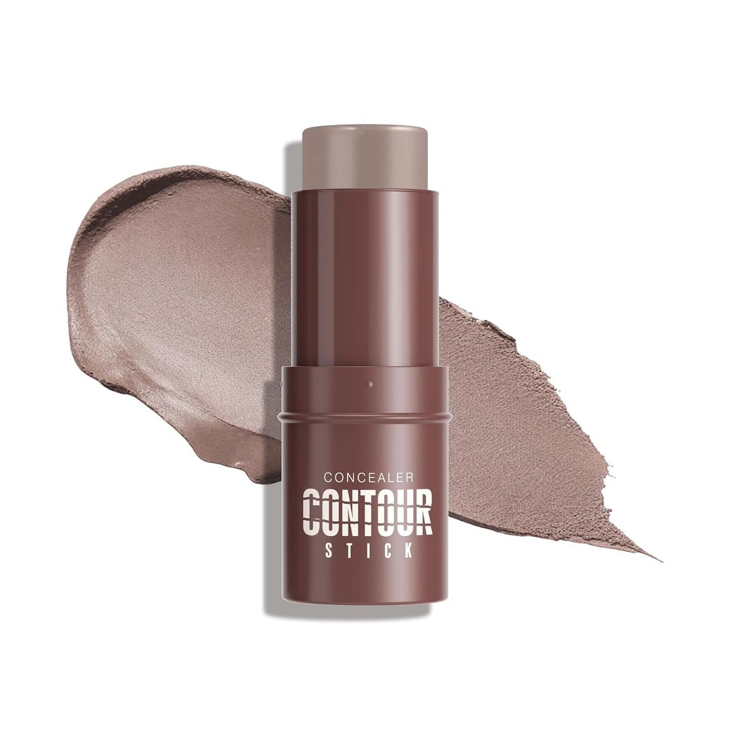 Cream Contour Stick - Cool Toned Sculpting Makeup for Natural Look | Long-Lasting, Buildable Formula (09 Amber)
