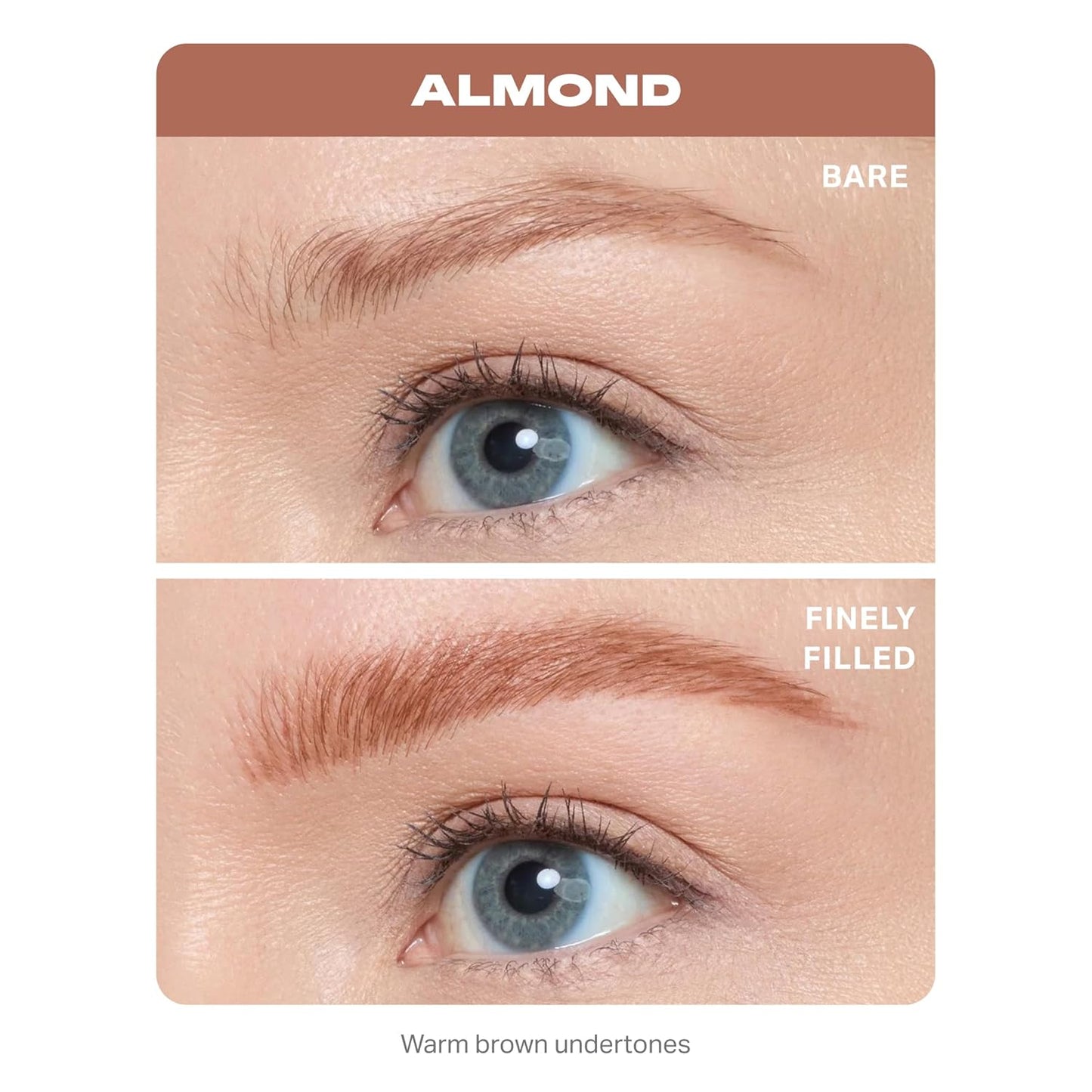 Morphe Nano Brow Pencil - Ultrafine Eyebrow Pencil for Hairlike Strokes | Natural Definition in Almond (0.001 oz)