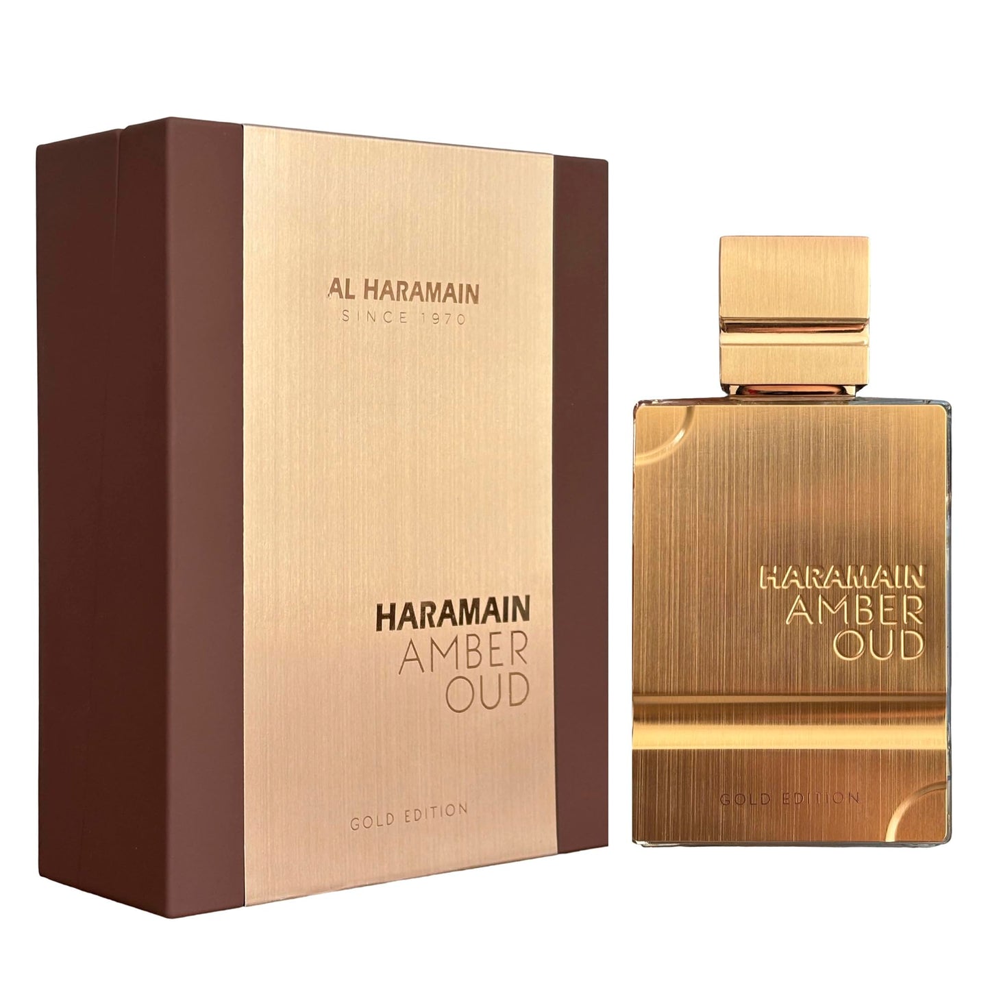 Al Haramain Amber Oud Gold Edition Arabian Perfume for Women and Men Unisex Long Lasting Amber 60ml (2.0 oz)