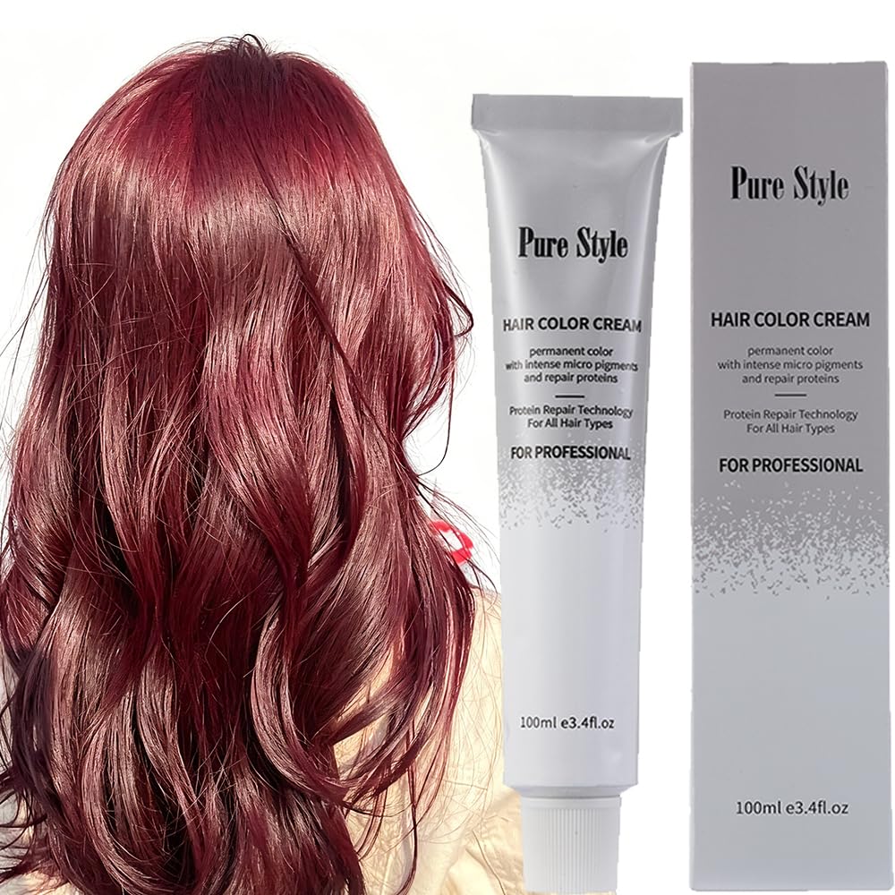 Hair Color Diluter Cream - Ammonia-Low Permanent Dye for At-Home Salon Quality | 3.4 fl oz (100ml) Nourishing Formula