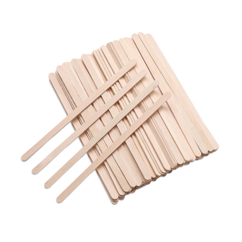 200/500/1000pcs Wood Craft Sticks Eyebrow Waxing Sticks Small Face Wax Spatulas Applicator Popsicle Sticks for Crafts,Coffee Stirrer Stick,DIY Wood Crafts for Home Art Projects (140 * 6 * 1.3mm)