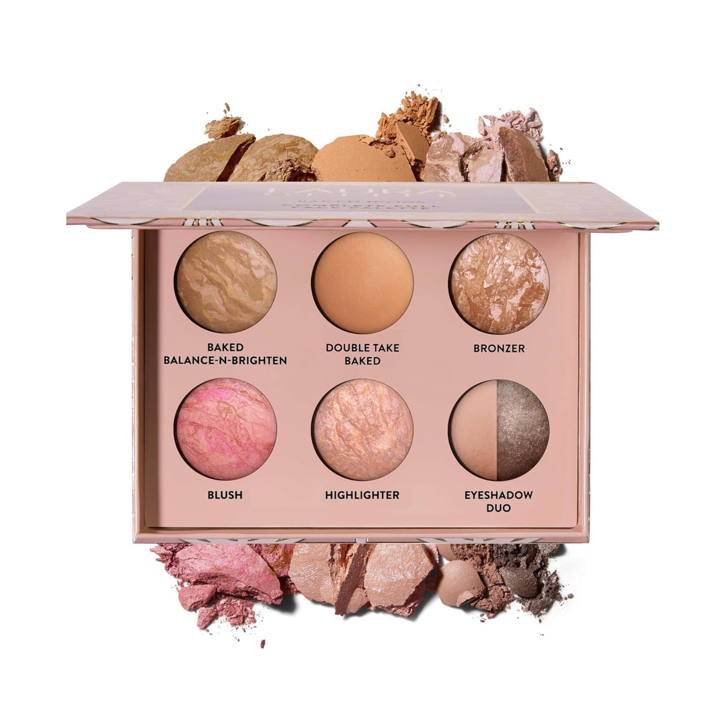 Laura Geller Baked Icons Complete Face Palette - All-in-One Makeup for Mature Skin | Porcelain Finish