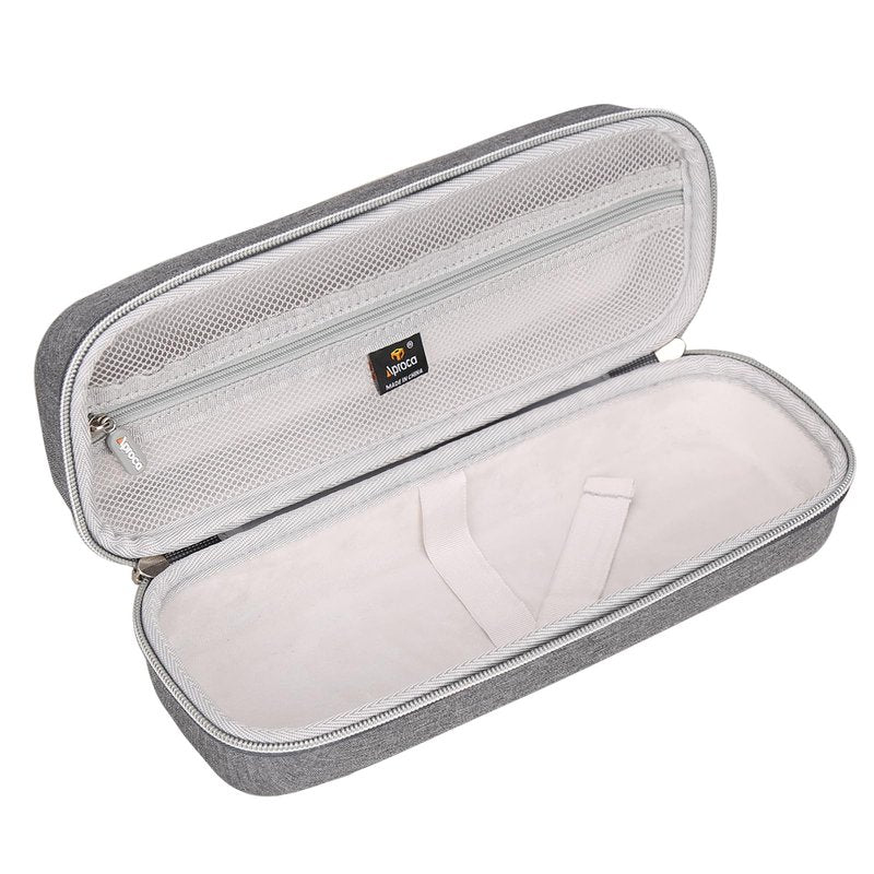 Aproca Portable Printers Case Compatible with TATTMUSE/JADENS/MUNBYN ITP01 Wireless Bluetooth Printer and Accessories, Storage Hard Bag (Case Only)-Grey