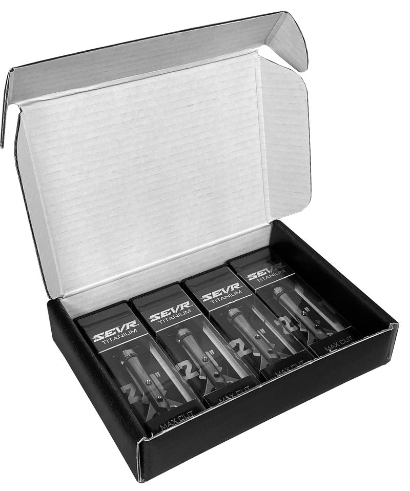 SEVR Titanium 2.0 Broadhead 4 Pack 100 Grains
