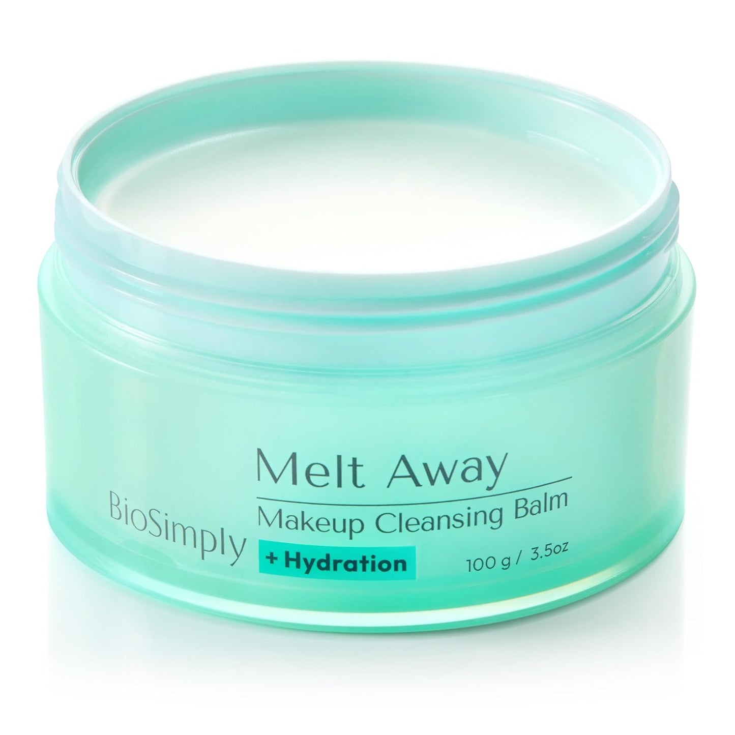 BioSimply Makeup Cleansing Balm - Hydrating Makeup Remover with Hyaluronic Acid | 3.5oz / 100g