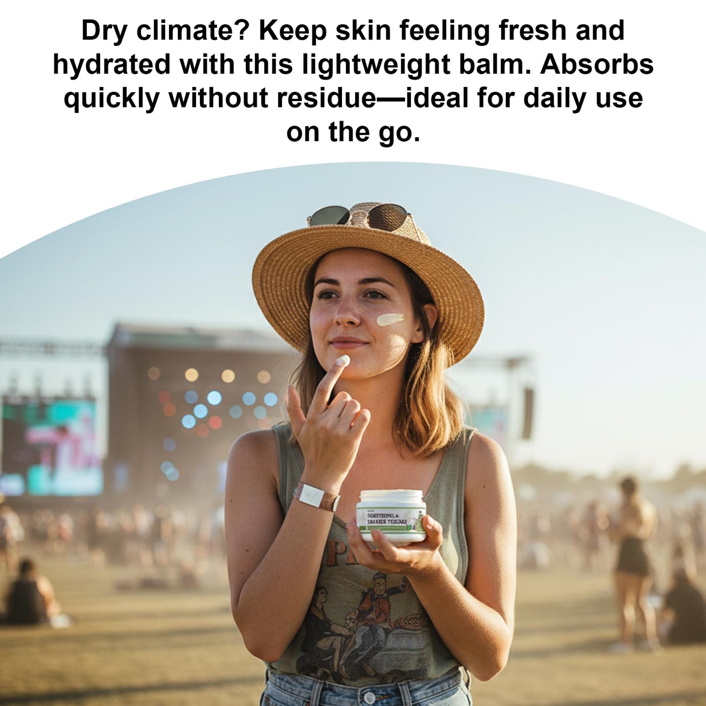 Umex Face & Body Moisturizer, Hydrating Moisturizing Cream for Dry, Sensitive & Rough Skin, with Honeysuckle & Mint, Softens & Nourishes Skin, Non-Greasy Formula