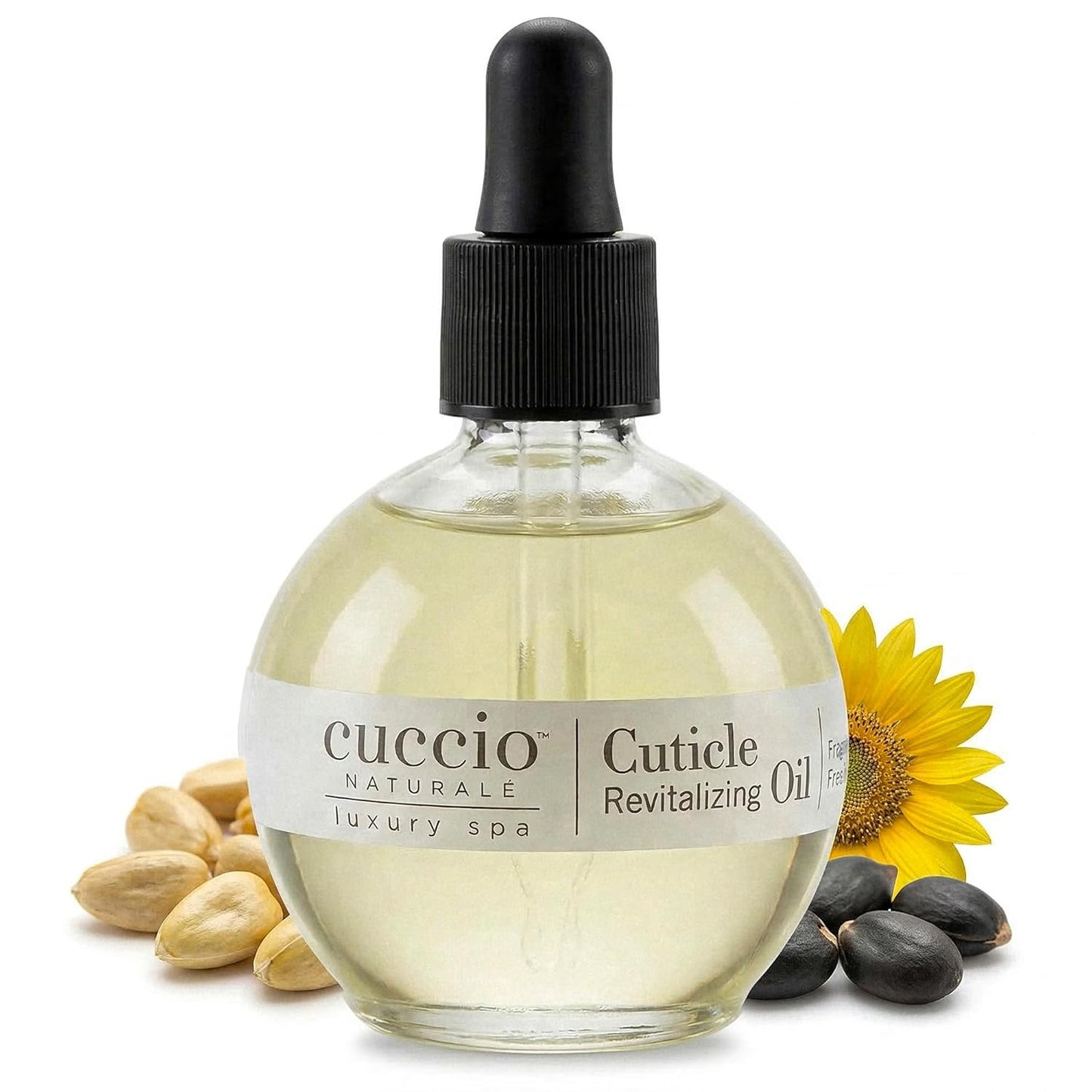 Cuccio Naturale Revitalizing Cuticle Oil - Lightweight Hydrating Nail & Cuticle Conditioner | 2.30 Fl Oz