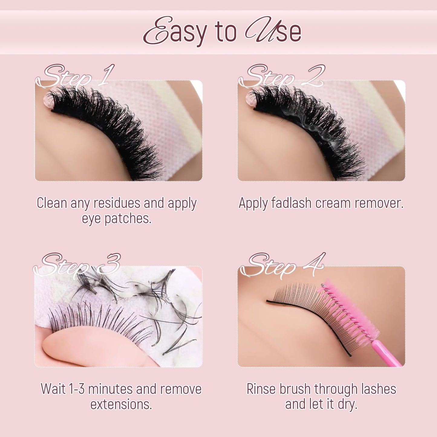 Lash Remover for Lash Extensions 5g Cream Lash Glue Remover Dissolves Quickly Gentle and Low Irritation Lash Extension Remover for Sensitive Skin Professional Lash Remover for Salon, Tasteless