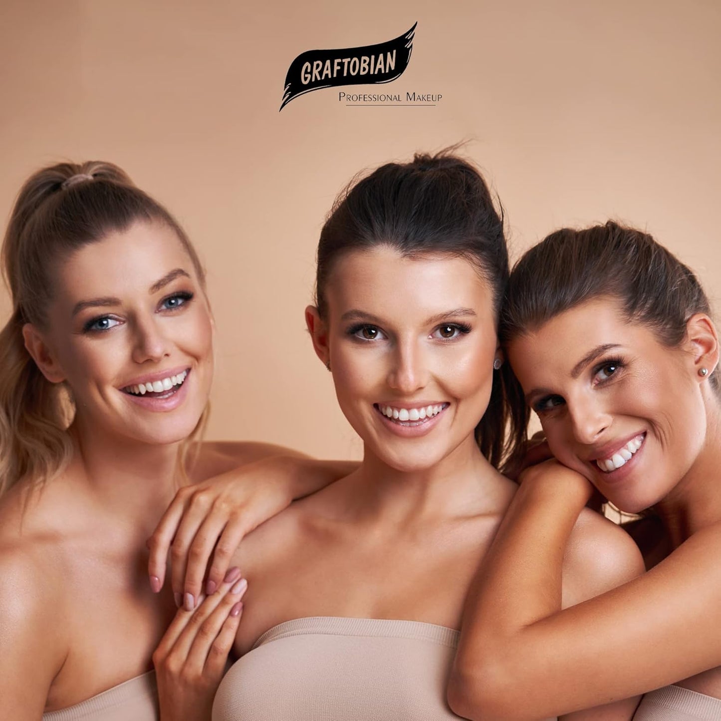 GlamAire Airbrush Makeup - High Definition Foundation for Long-Lasting Wear | Caramel Shade