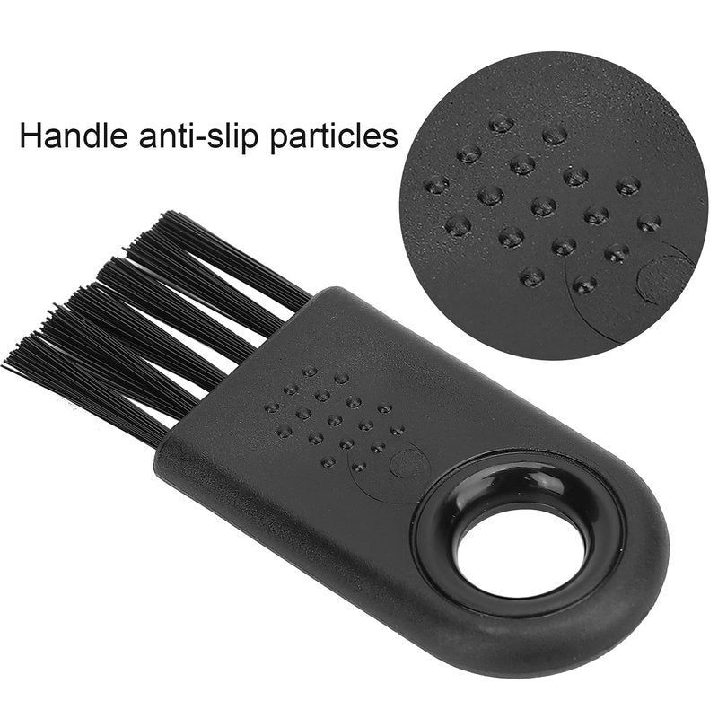 6Pcs Hair Clipper Brush, Anti Slip Electric Shaver Cleaning Brush with Ergonomic Handle, Nylon Trimmer Cleaner for Small Household Appliances, Computer Accessories
