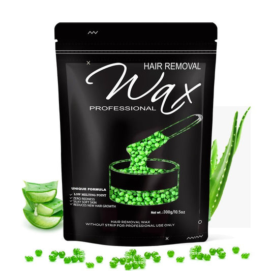 FEAMIRIA 300g Wax Beads - Hard Wax Beads for Brazilian Bikini & Coarse/Stubborn Hair, Wax Beads for Hair Removal At-Home Waxing,Hard Wax Works on Face, Body, Legs (Vanilla)