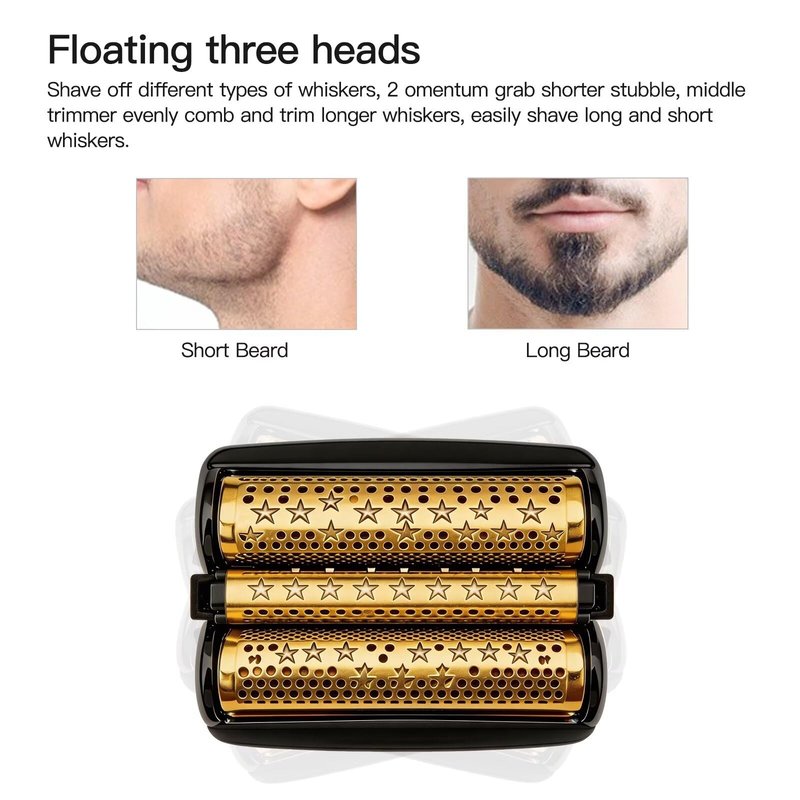 Upgraded Series 8 83M Electric Shaver Head w/Plastic Sealed Packaging for Br-aun 8325s 8330s 8340s 8345s 8350s 8360cc 8370cc 8371cc 8380cc 8385cc 8390cc 8391cc 5795