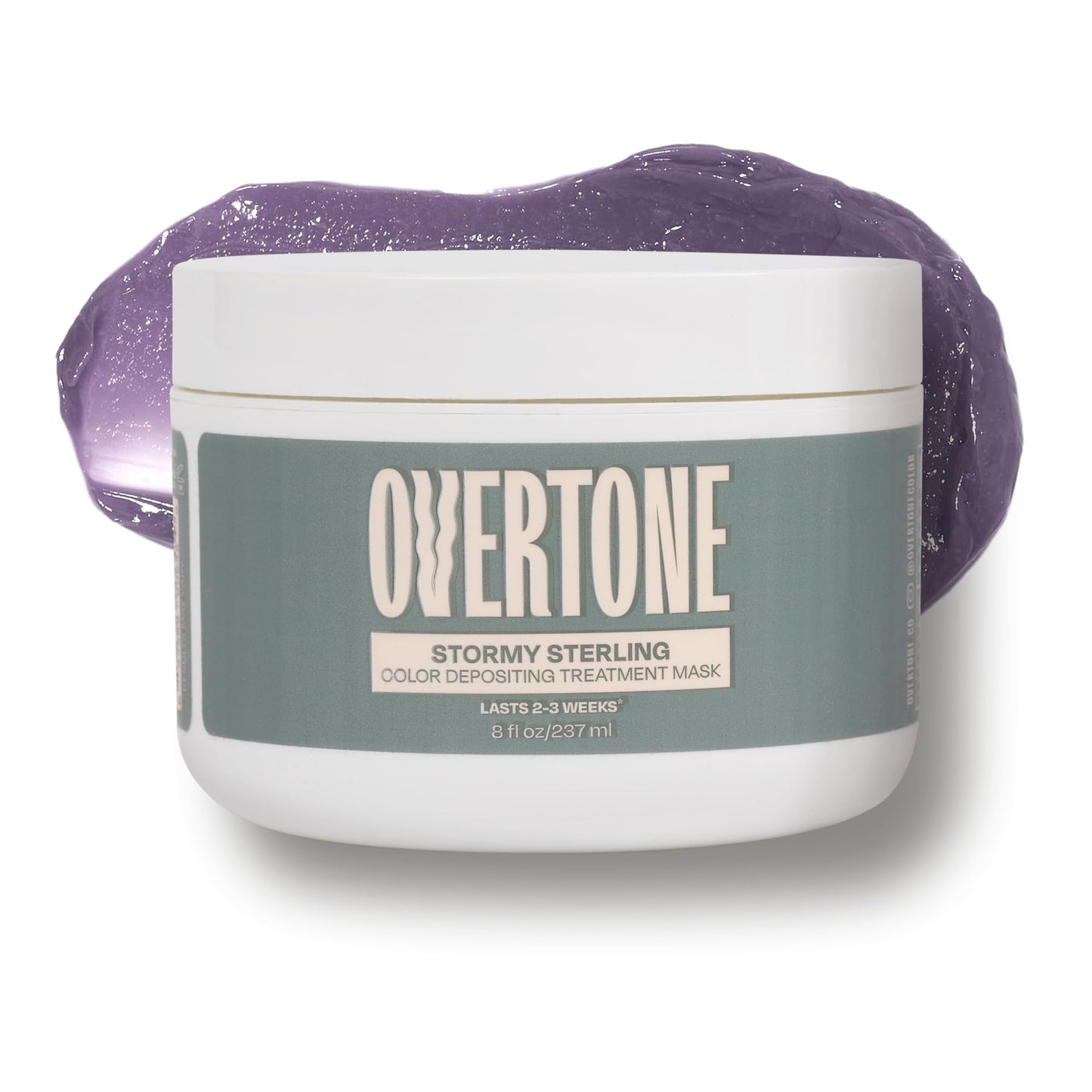 OVERTONE® Color Depositing Treatment Hair Mask, Stormy Sterling, 8 oz