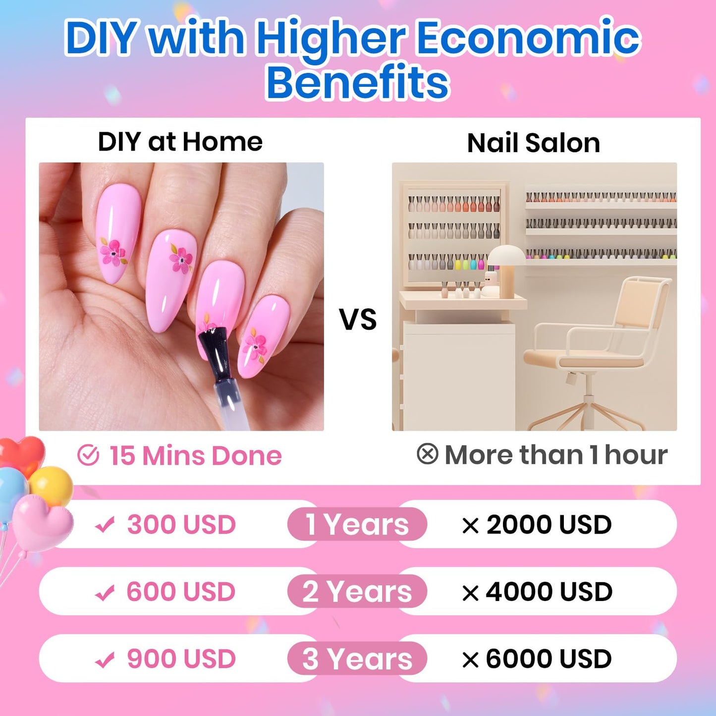 Beetles Medium Almond Nail Tips 576pcs 12 Sizes, Pre-Etched Soft Gel Nail Tips Half Matte Full Cover Press on False Nail Tips Clear Acrylic Nails Glue on Nails DIY Nail Extension Gift for Women