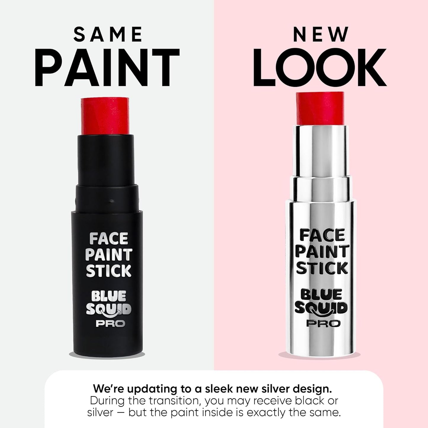 Blue Squid Face Paint Stick Set - 12 Waterproof Colors for Kids & Adults | Vegan, Non-Toxic Makeup for Cosplay & Sports