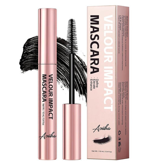 Liquid Lash Extensions Mascara - Lengthening & Volumizing Tubing Formula for Instant Lift | Smudge-Proof & Nourishing for Sensitive Eyes
