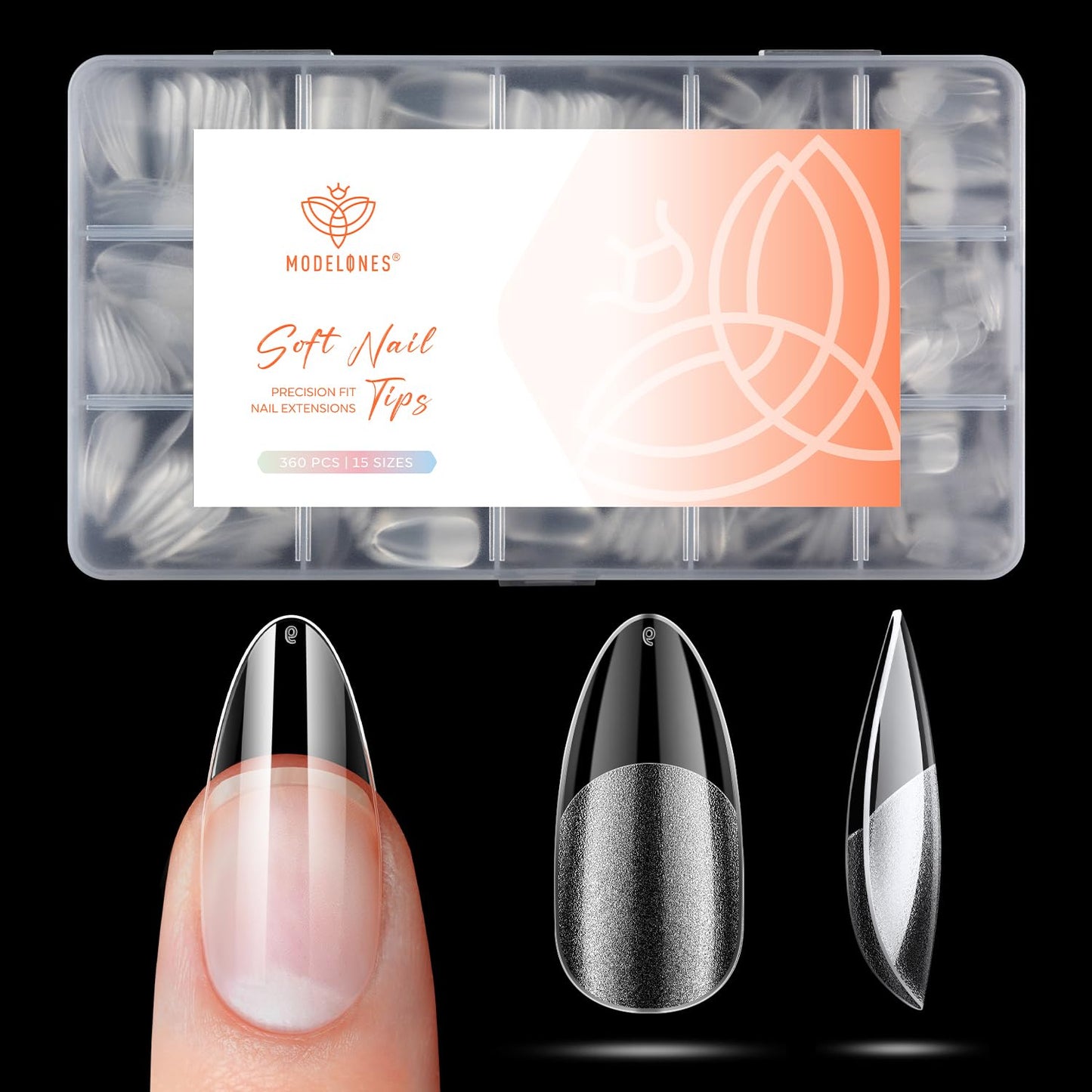 Rhinestone Nail Gem Glue - Super Strong No Wipe Adhesive with Dual-Use Brush | 2×5 ml