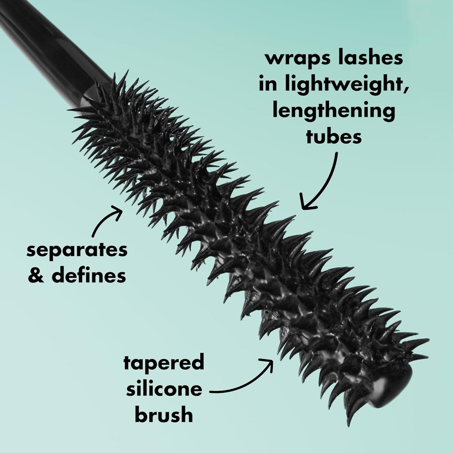 e.l.f. Lash XTNDR Mascara - Tubing Technology for Lash Extensions | Clump-Free, Vegan, Pitch Black