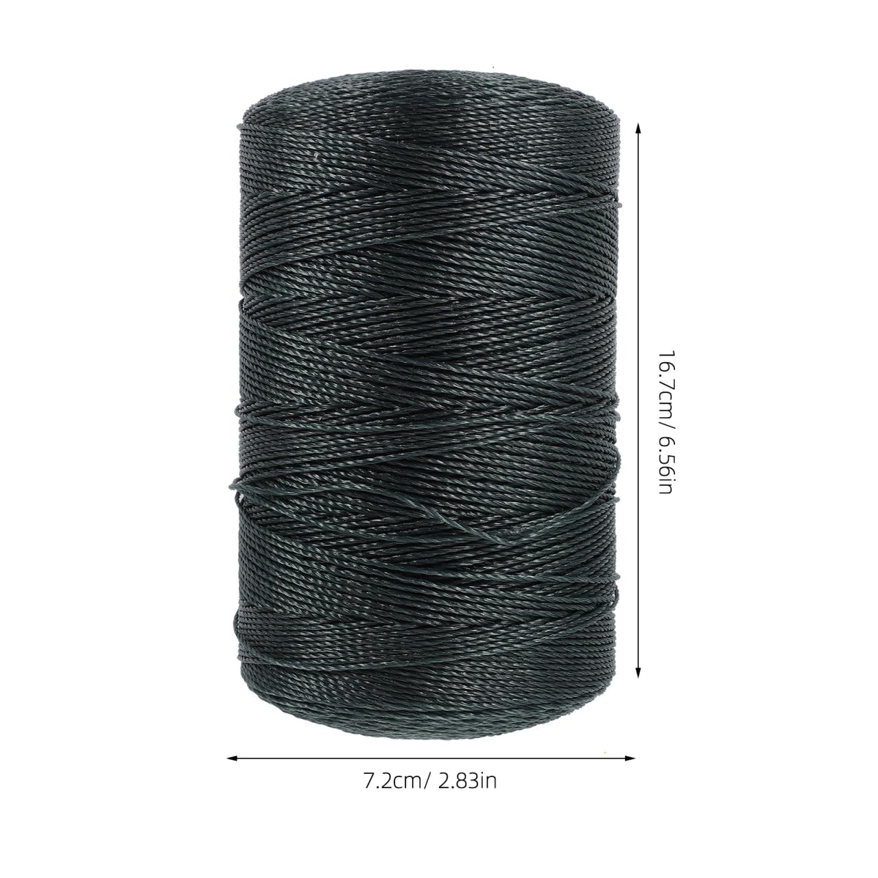 Housoutil 1 Roll Nylon String, 300m/980ft Fishing Net Repair Line, 18 Strand Twine Braided Wrapping Rope, Multi-use Fishing Cord Twine for Crab Trap, DIY Crafts Rope to Weave Nylon Braided Wire