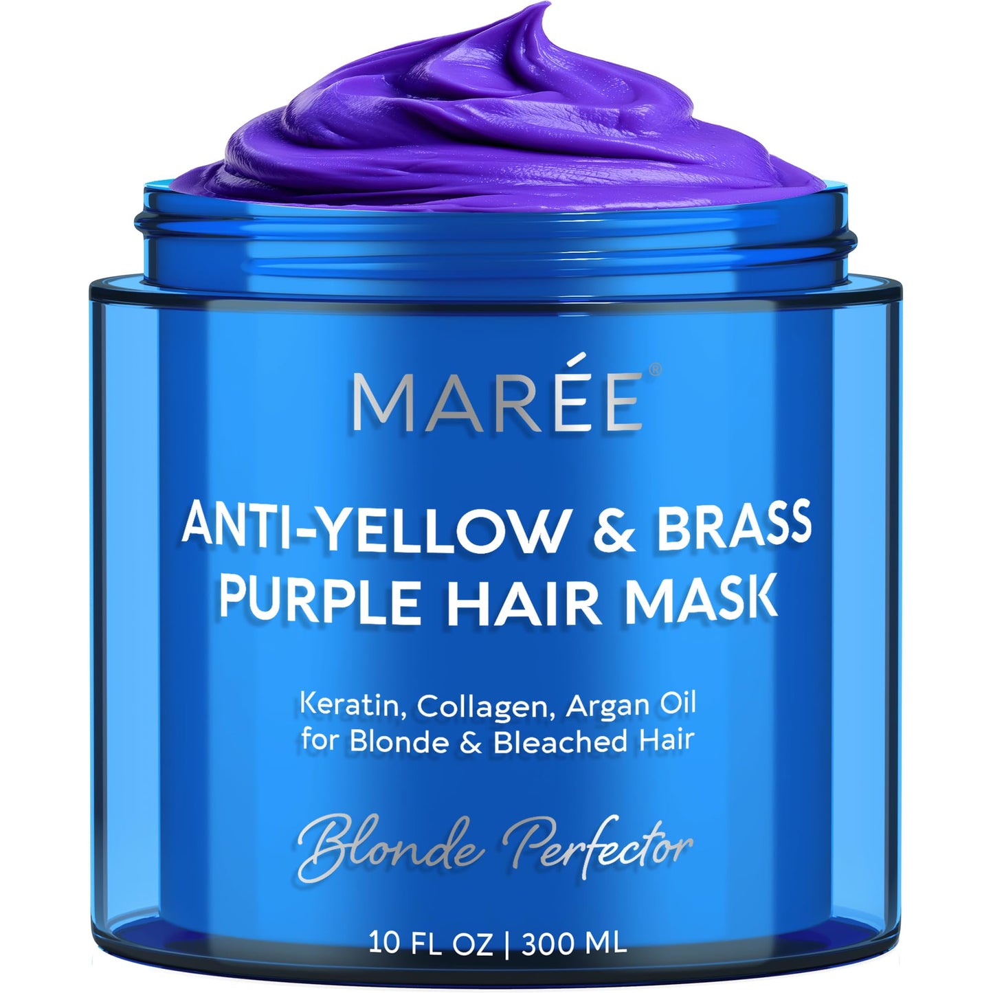 MAREE Purple Mask for Brass Control & Toning Blonde Hair – 260 ml