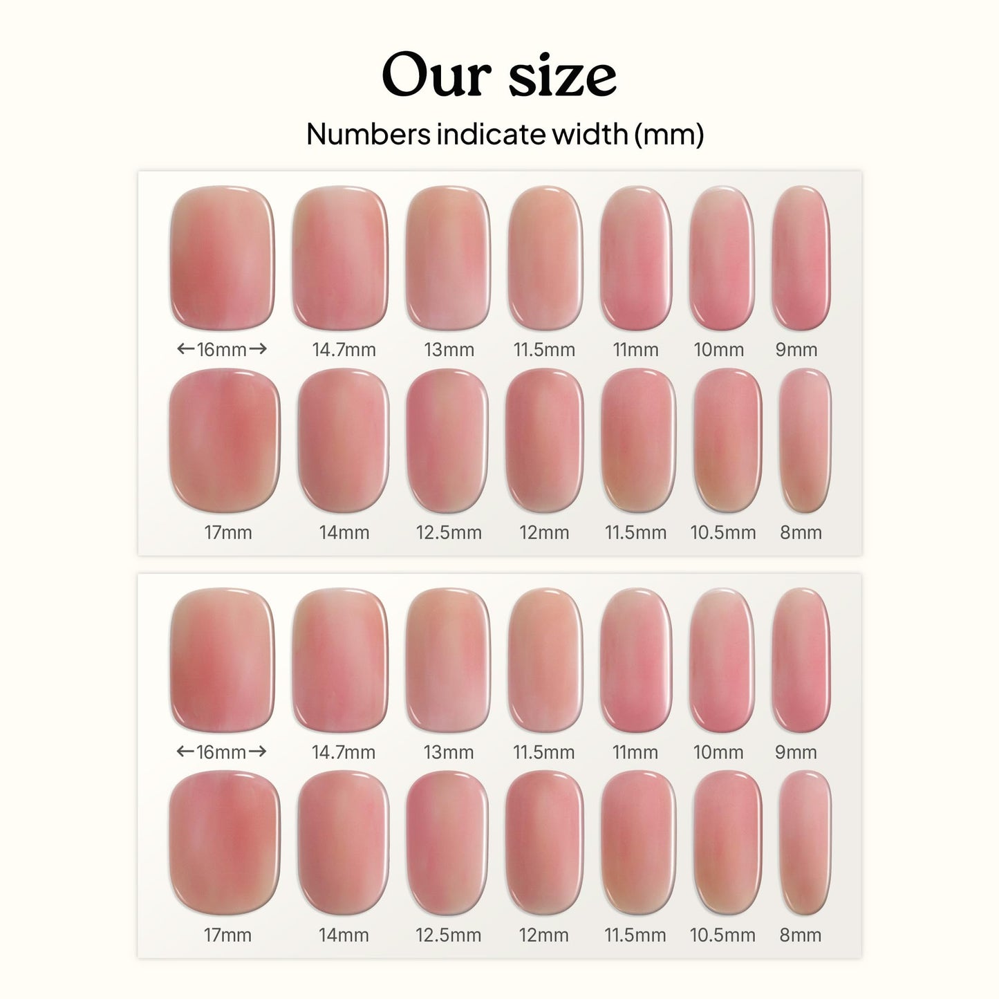 Heyhae Semi Cured Gel Nail Strips | No LED Lamp Needed | Solid, Pink, Spring | Easy Apply & Remove, Salon Quality | Includes 28 Strips, 1 Prep Pads, Nail File & Wooden stick - Hey, Summer Sweetheart