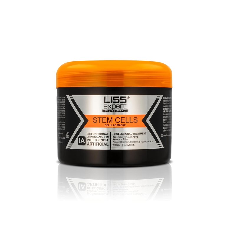 Liss Expert Smoothing Treatment | Organic Keratin & Argan Oil for Frizz-Free Shine - 250 ml, Shoulder Length