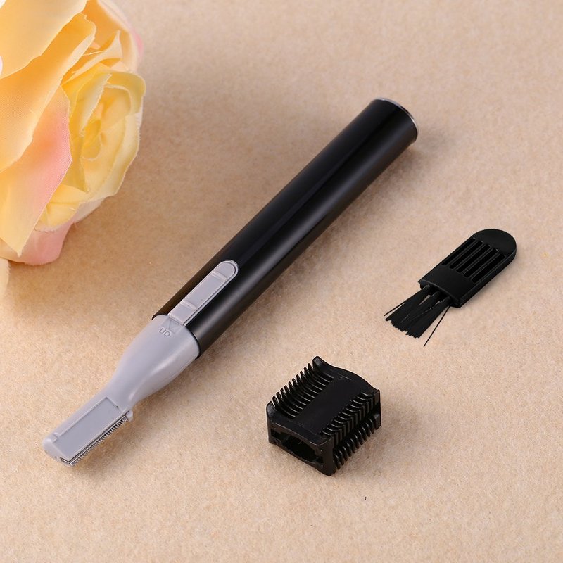 DEWIN Electric Eyebrow Razor, Pen Eyebrow Trimmer for Women, Facial Hair Painless Razor Removal for Men, Portable Electric Remover for Face, Chin, Lips, Body, Arms, Legs