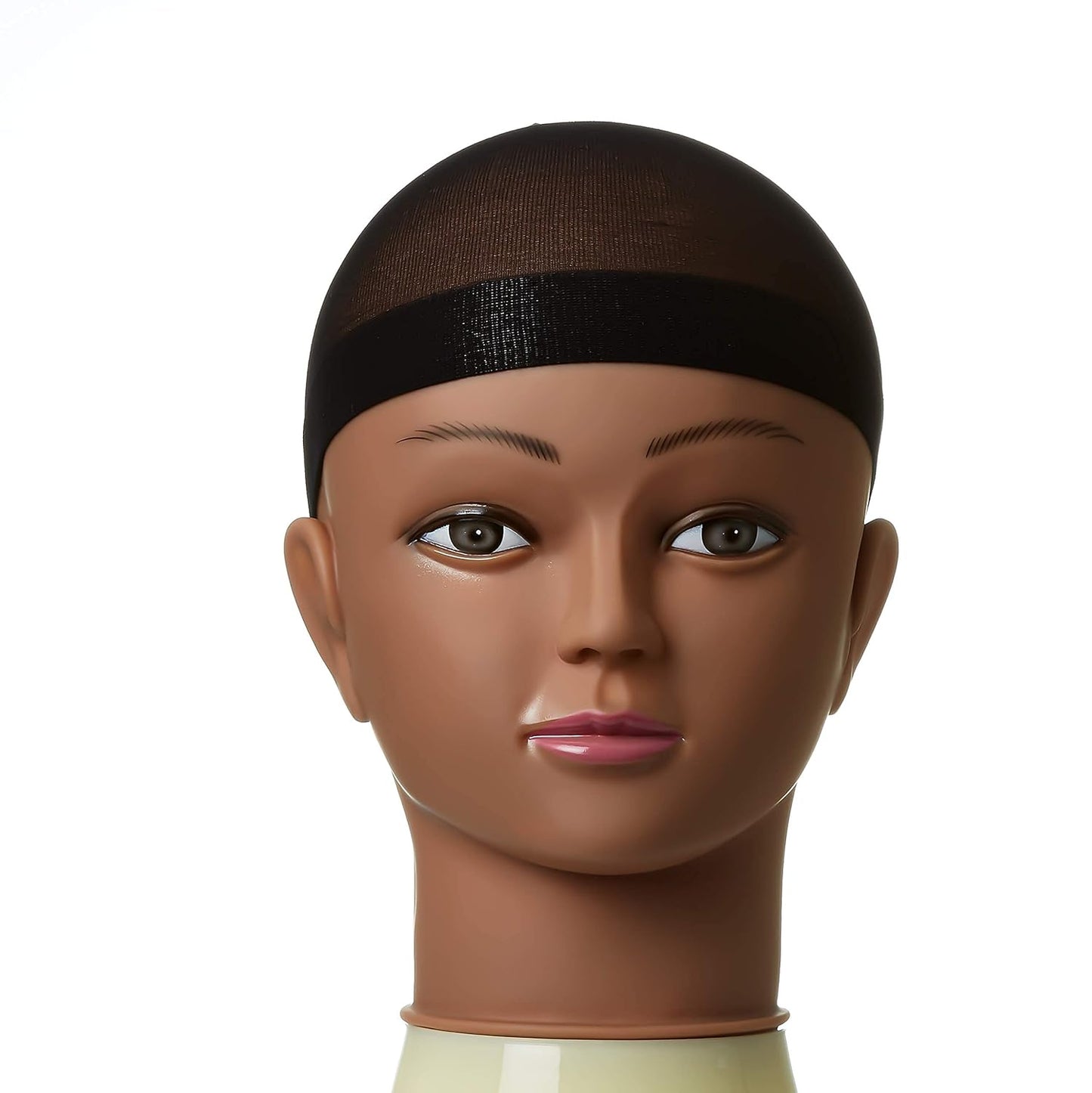 Jumbo Wig Caps - 2PCS Black Stocking Caps for Comfortable Fit