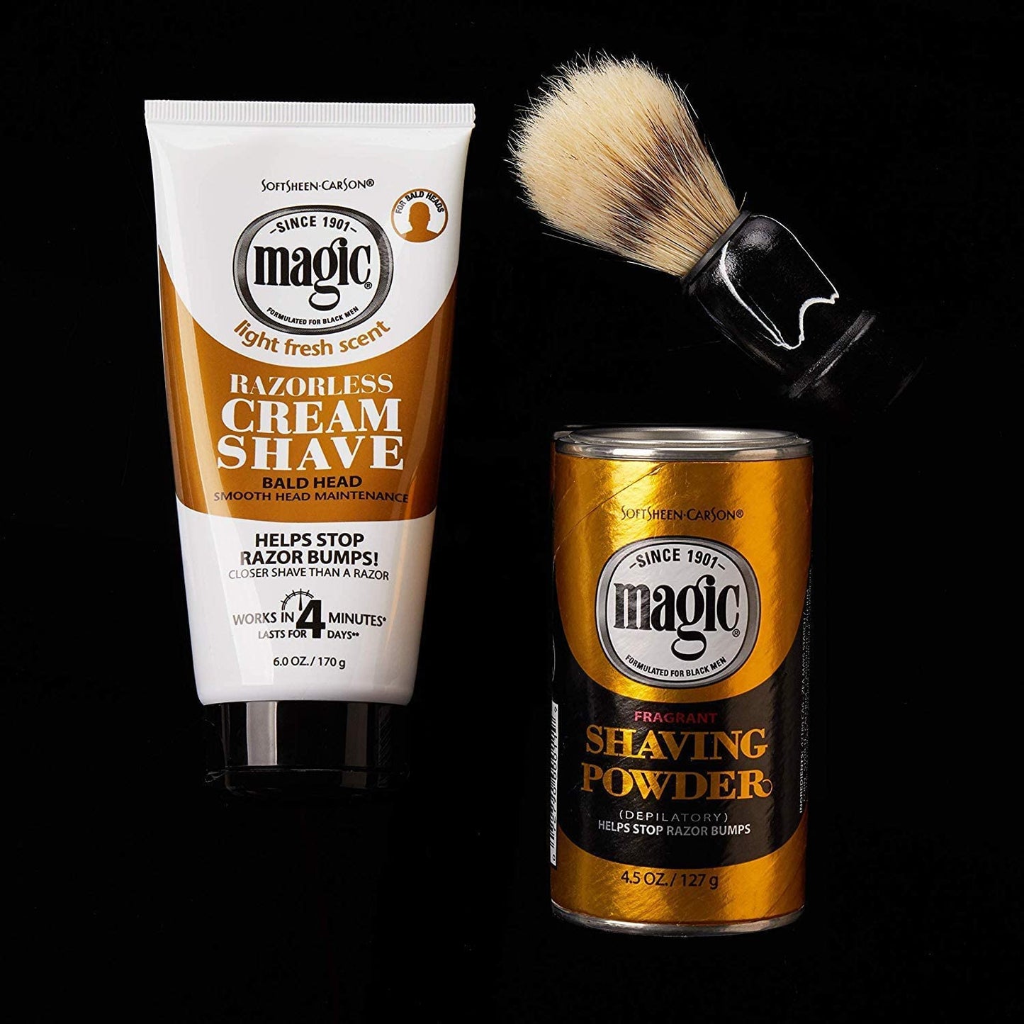 Magic Shaving Powder Gold Fragrant Case Pack 12