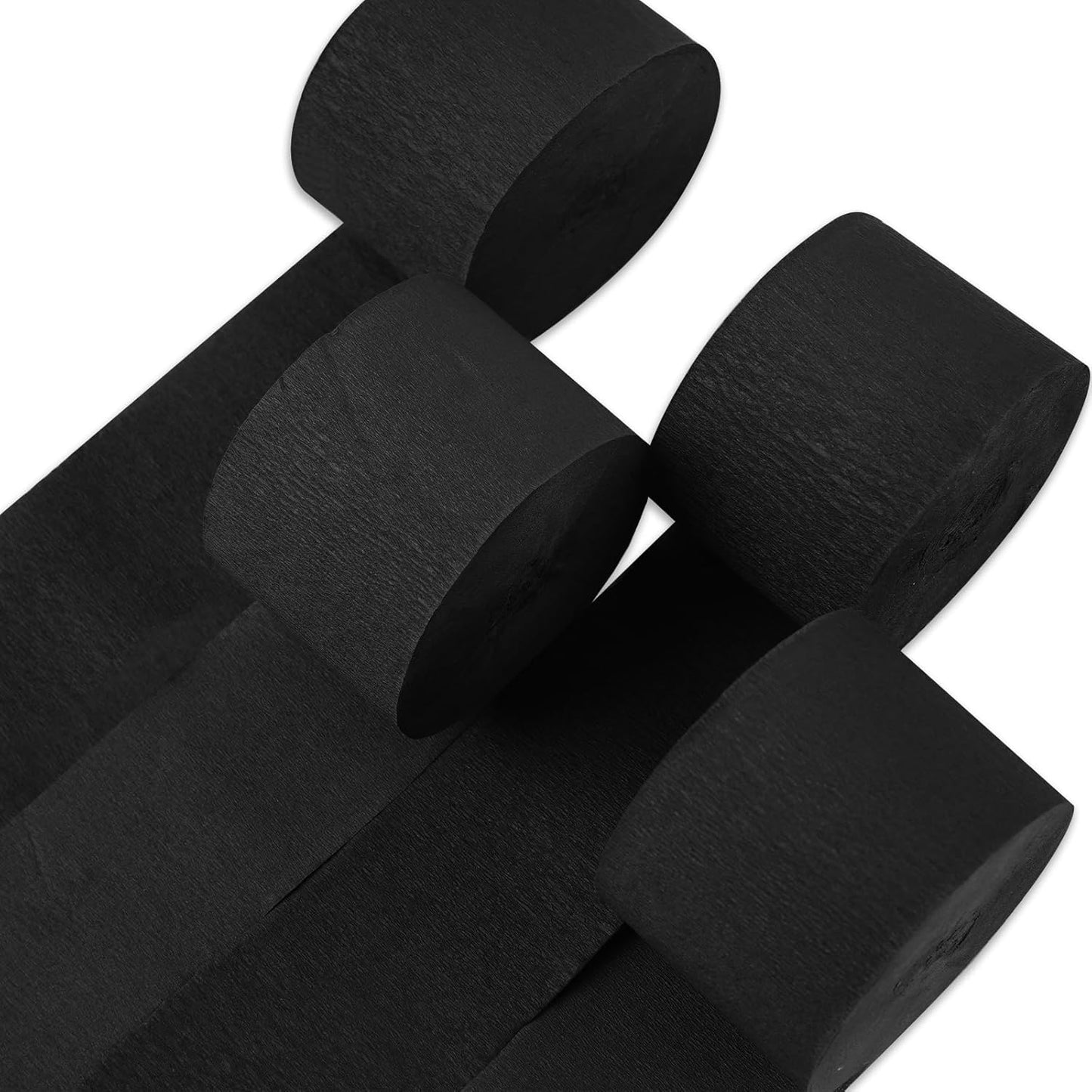 Gold Crepe Paper Streamers - 4 Pack of 328ft | Perfect for Wedding, Birthday, Baby Shower, and Graduation Party Decorations
