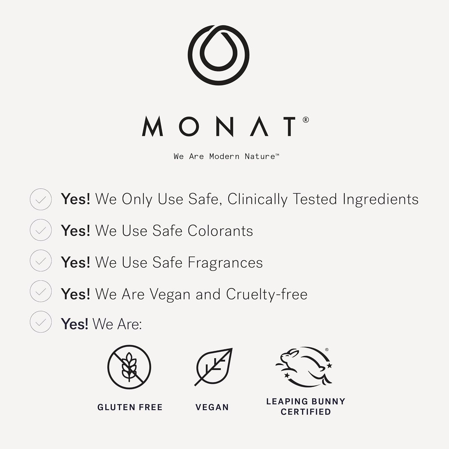 MONAT Smoothing Anti-Frizz Set - Natural Shampoo & Conditioner for Lightweight Frizz Control | Smooth, Shiny Hair
